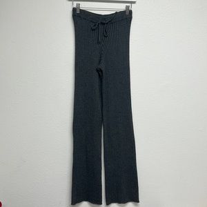 Ribbed Comfy Pants | Charcoal Gray